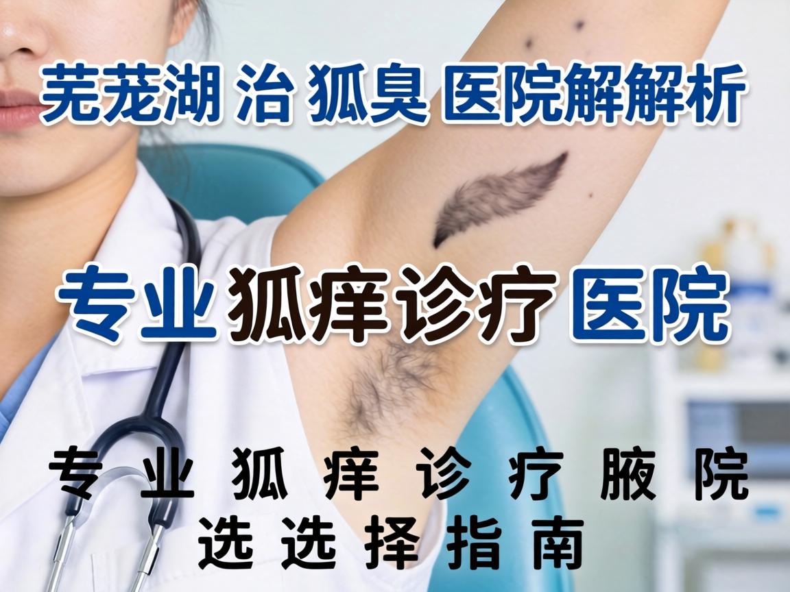 芜湖治狐臭医院解析，专业狐臭诊疗医院的选择指南