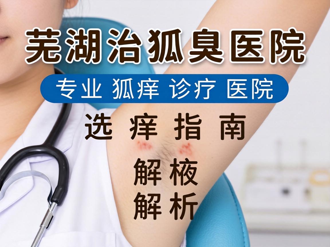 芜湖治狐臭医院解析，专业狐臭诊疗医院的选择指南