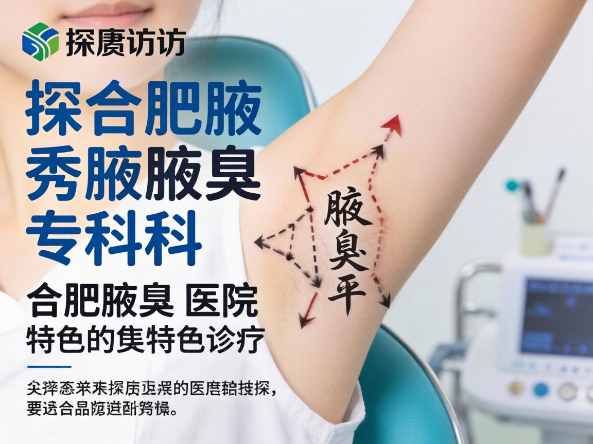探访合肥腋秀腋臭专科，详解合肥腋臭医院的特色诊疗
