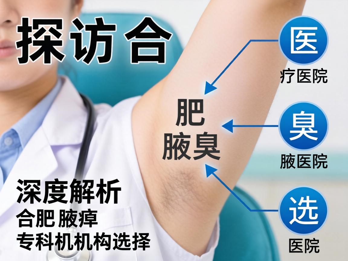 探访合肥腋臭医院，深度解析合肥腋臭专科机构的选择