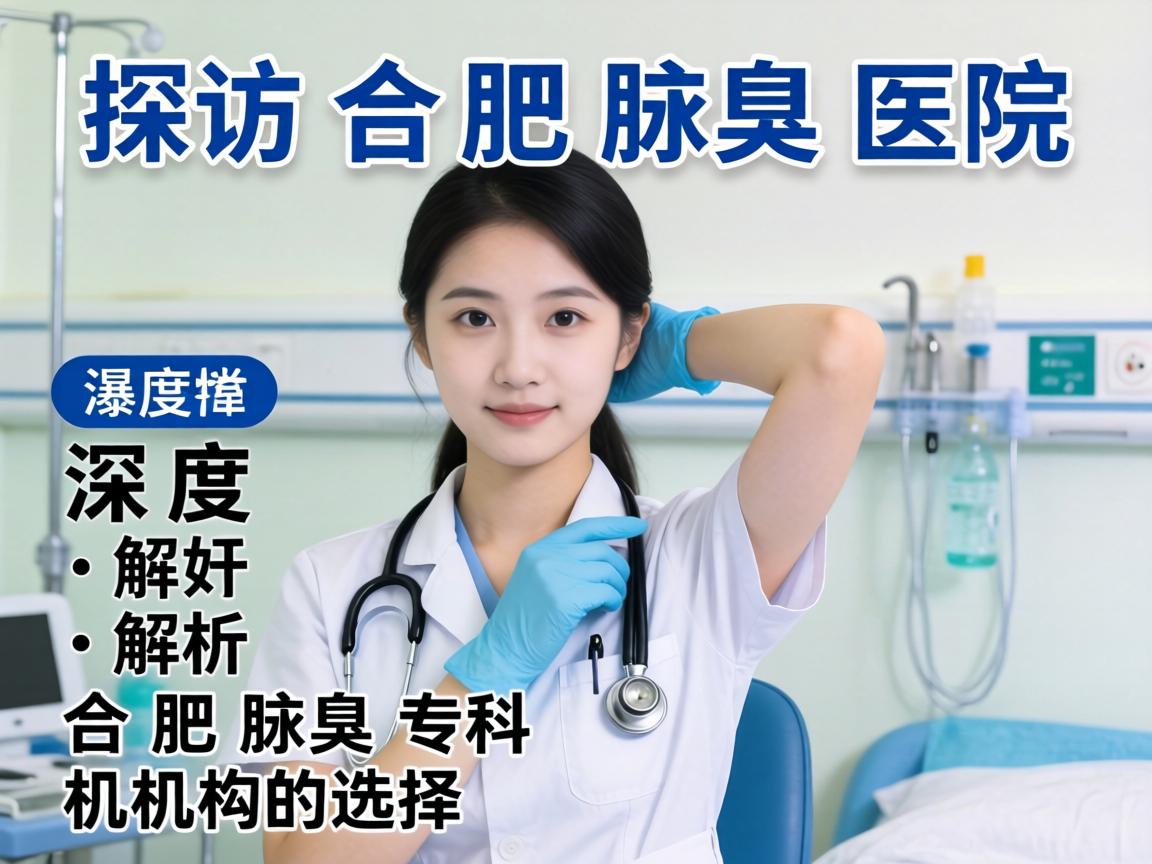 探访合肥腋臭医院，深度解析合肥腋臭专科机构的选择