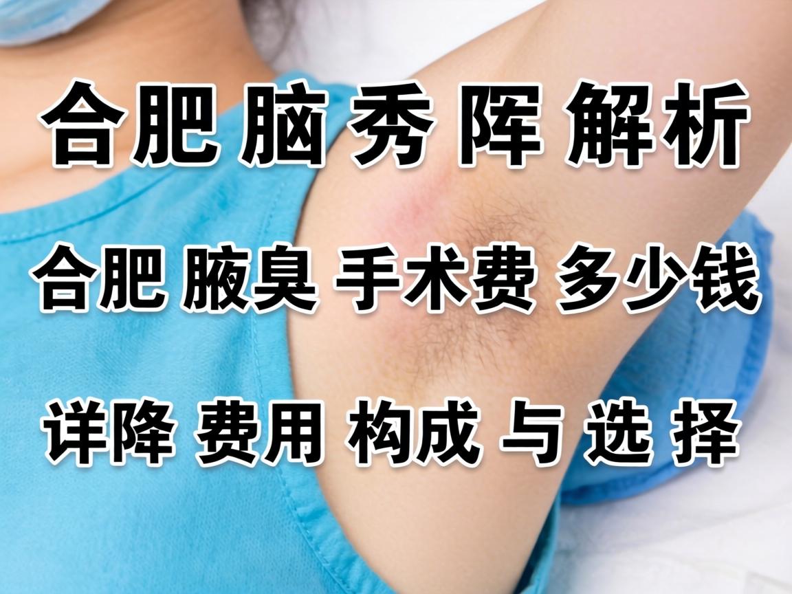 合肥腋秀解析,合肥腋臭手术费多少钱,详解费用构成与选择 合肥腋秀解析,合肥腋臭手术费多少钱,详解费用构成与选择