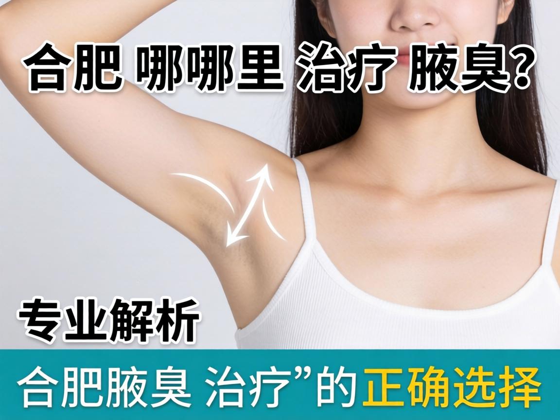 合肥哪里治疗腋臭？专业解析合肥腋臭治疗的正确选择