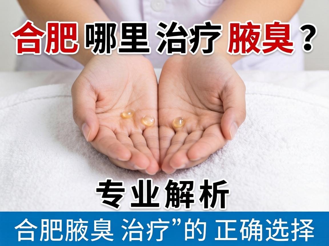 合肥哪里治疗腋臭？专业解析合肥腋臭治疗的正确选择