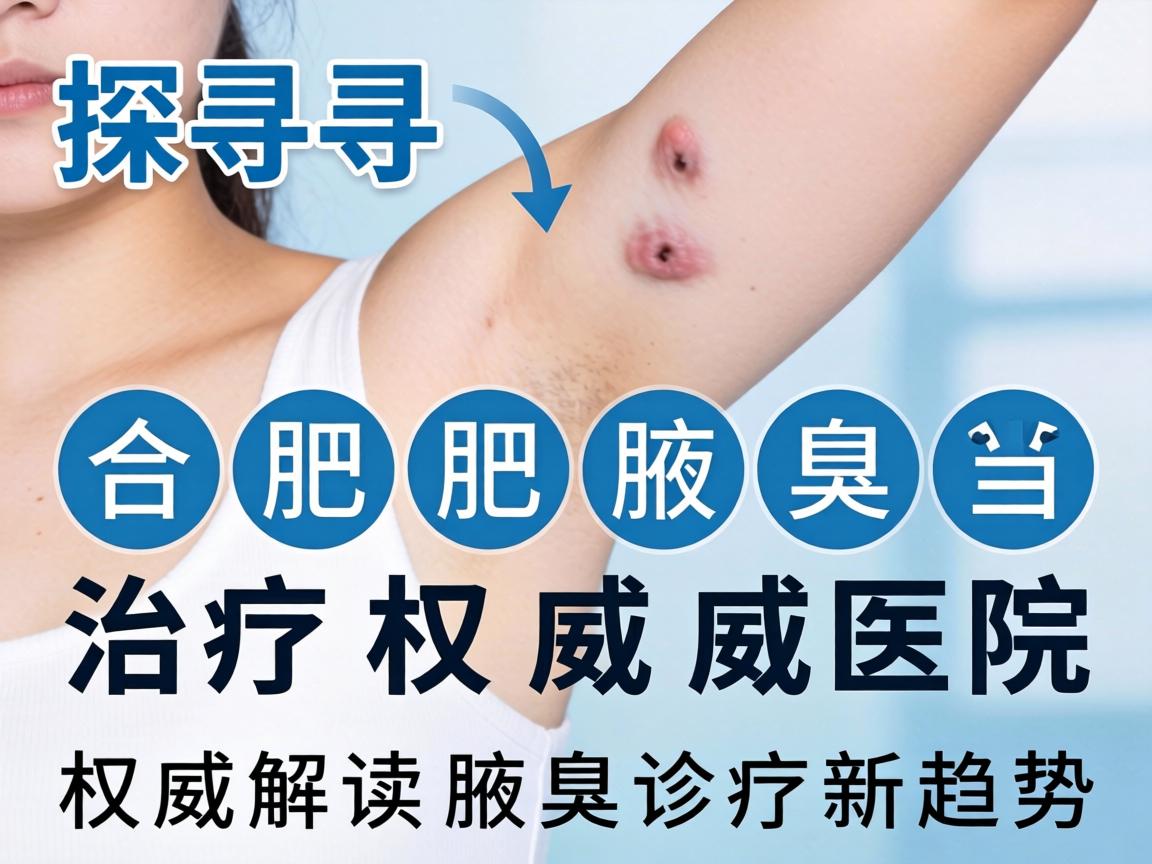 探寻合肥腋臭治疗权威医院,权威解读腋臭诊疗新趋势 探寻合肥腋臭治疗权威医院,权威解读腋臭诊疗新趋势