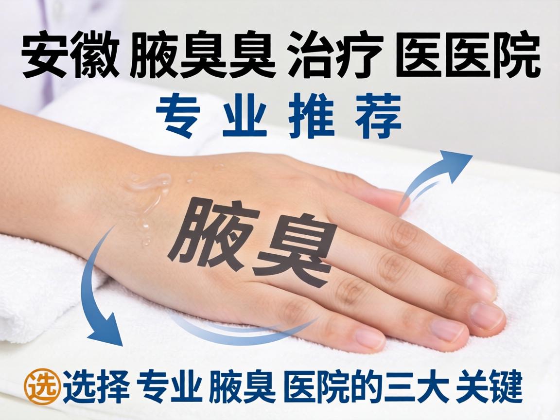 安徽腋臭治疗医院专业推荐,选择专业腋臭医院的三大关键 安徽腋臭治疗医院专业推荐,选择专业腋臭医院的三大关键