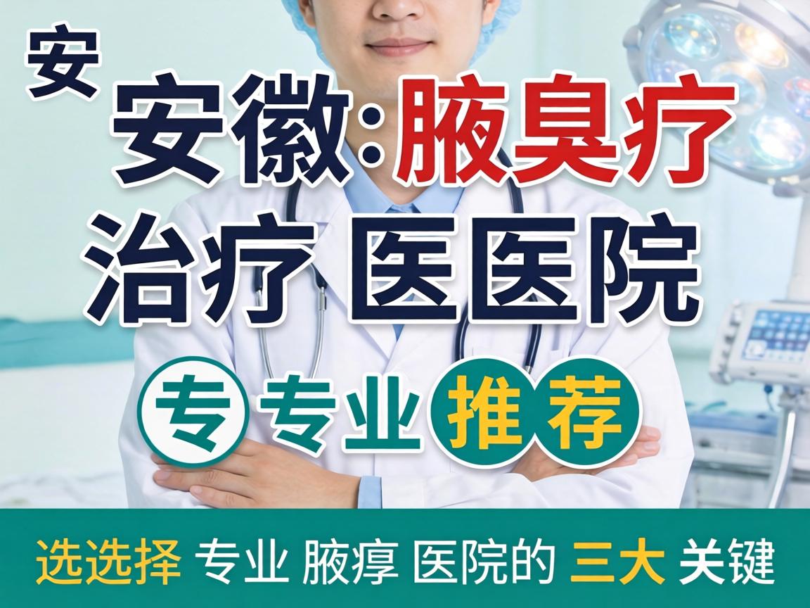 安徽腋臭治疗医院专业推荐,选择专业腋臭医院的三大关键 安徽腋臭治疗医院专业推荐,选择专业腋臭医院的三大关键