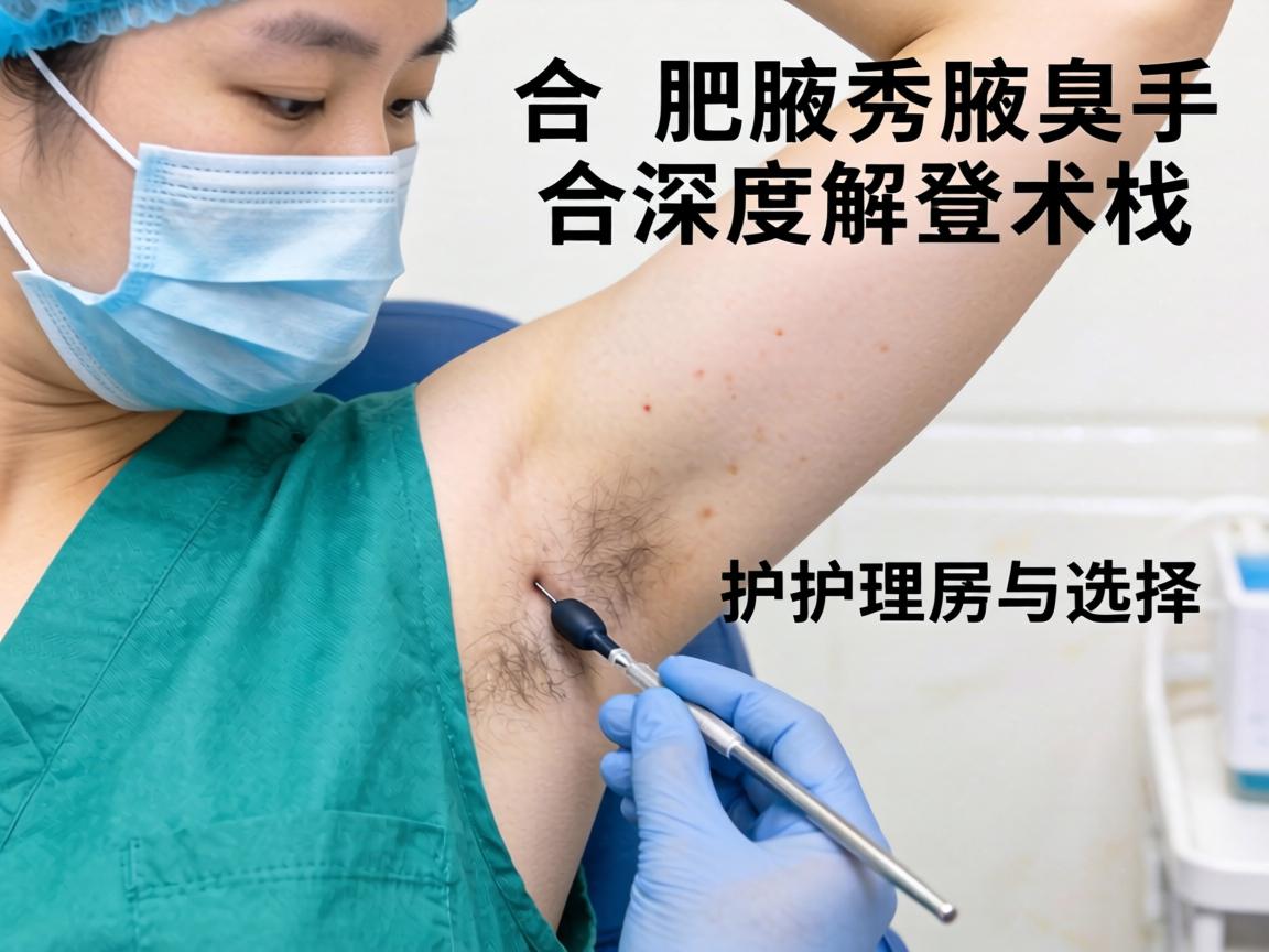告别腋下尴尬,深度解析合肥腋秀腋臭手术的护理与选择 告别腋下尴尬,深度解析合肥腋秀腋臭手术的护理与选择