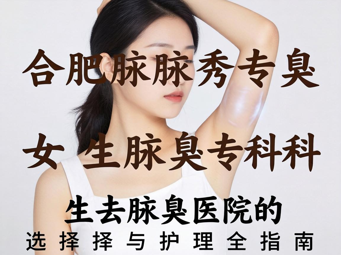 合肥腋秀腋臭专科，女生去腋臭医院的选择与护理全指南