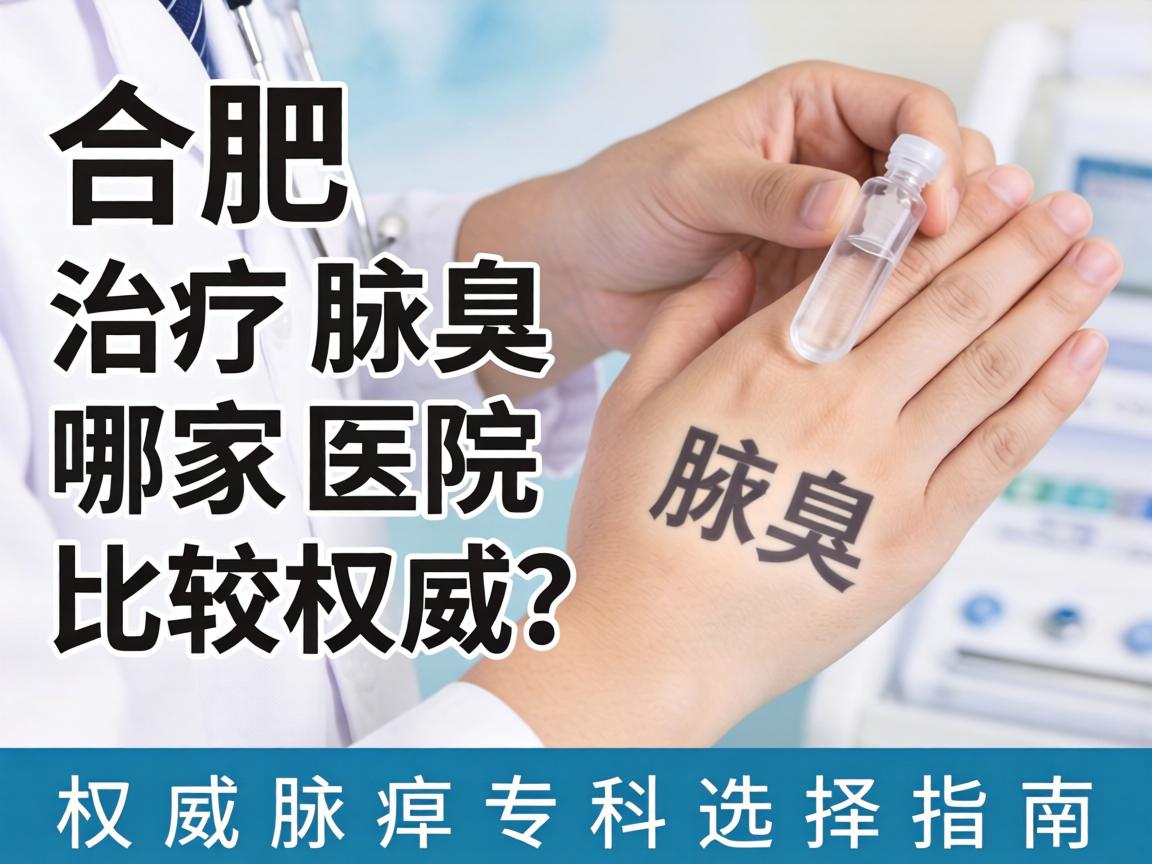 合肥治疗腋臭哪家医院比较权威?权威腋臭专科选择指南 合肥治疗腋臭哪家医院比较权威?权威腋臭专科选择指南