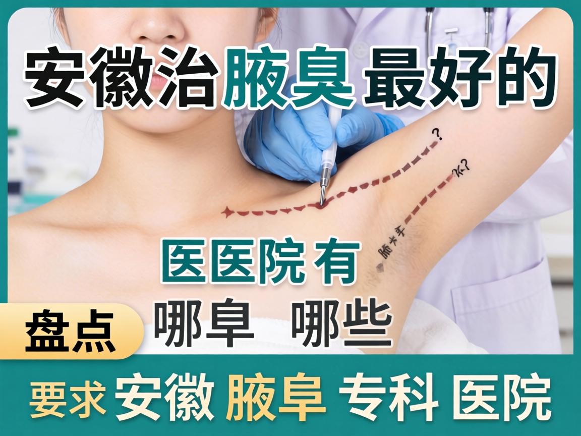 安徽治腋臭最好的医院有哪些?盘点安徽腋臭专科医院 安徽治腋臭最好的医院有哪些?盘点安徽腋臭专科医院