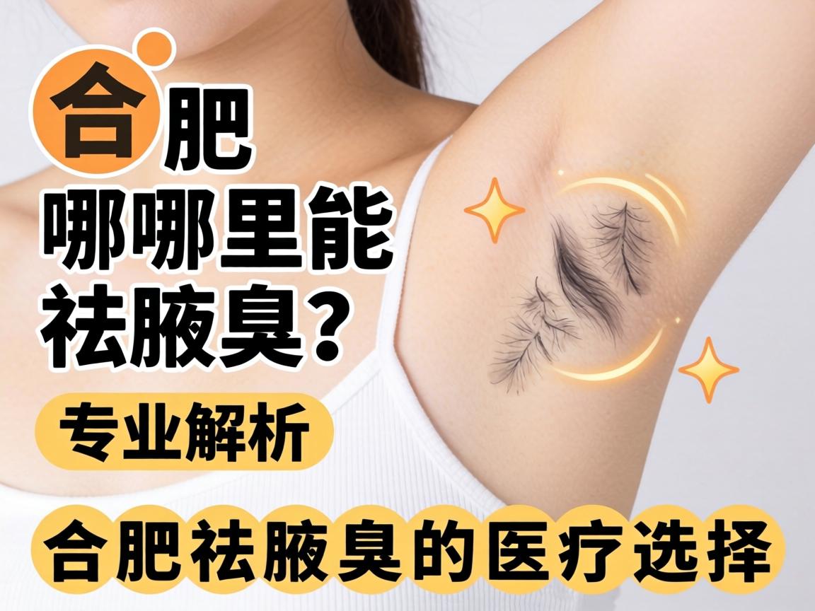 合肥哪里能祛腋臭?专业解析合肥祛腋臭的医疗选择 合肥哪里能祛腋臭?专业解析合肥祛腋臭的医疗选择
