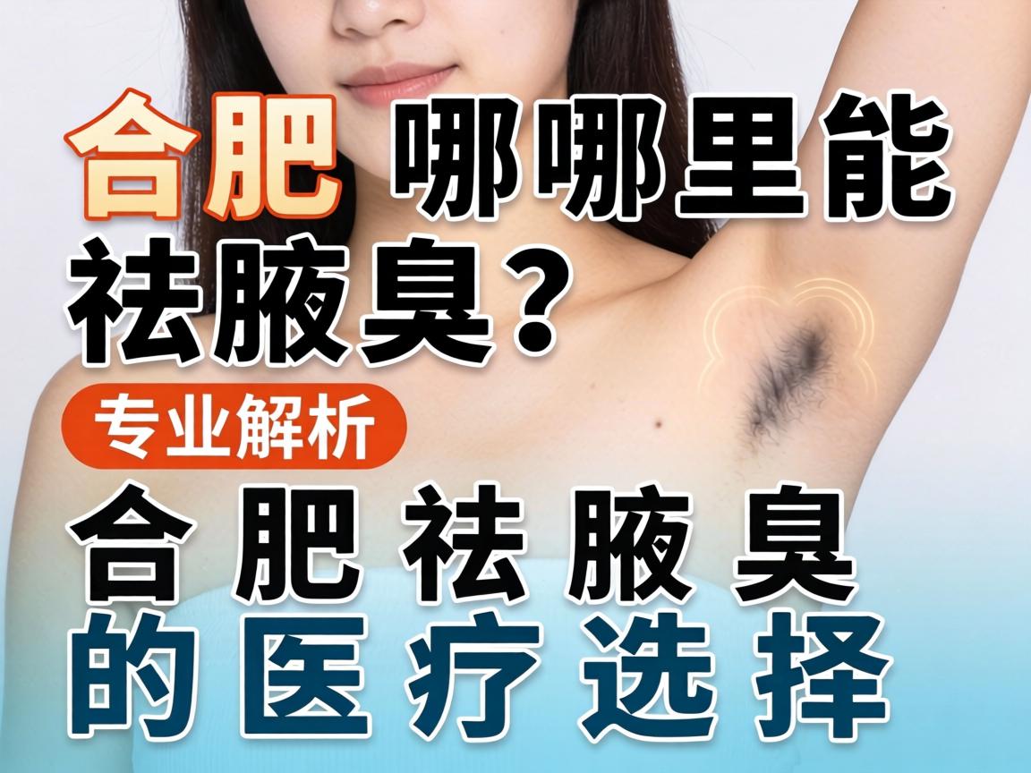合肥哪里能祛腋臭?专业解析合肥祛腋臭的医疗选择 合肥哪里能祛腋臭?专业解析合肥祛腋臭的医疗选择