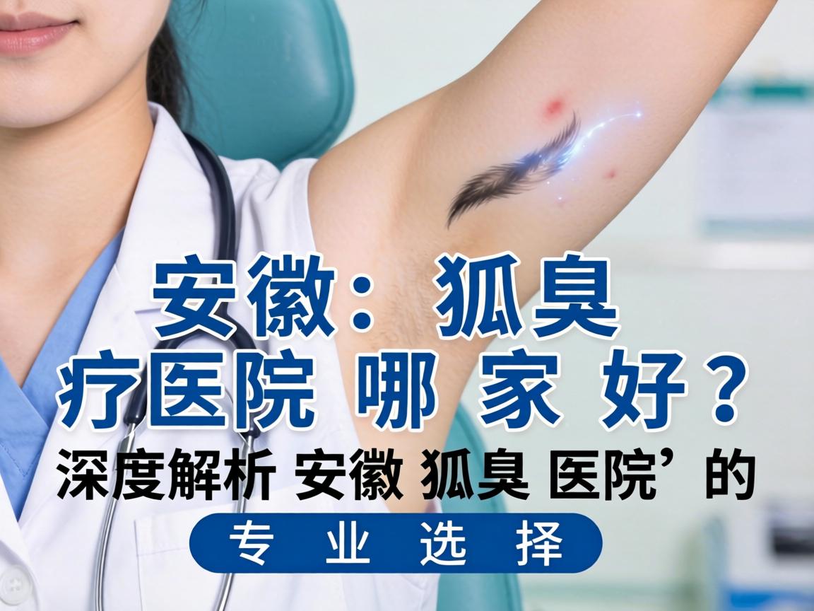 安徽狐臭医院哪家好？深度解析安徽狐臭医院的专业选择