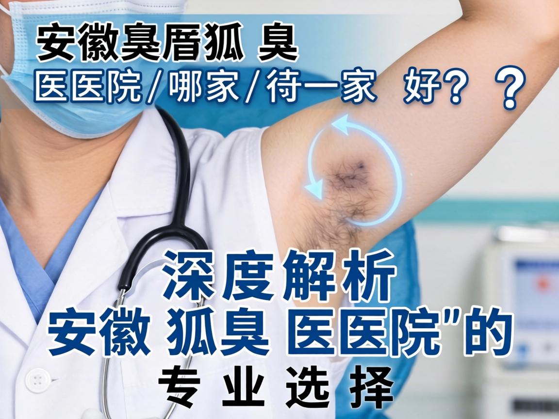 安徽狐臭医院哪家好？深度解析安徽狐臭医院的专业选择