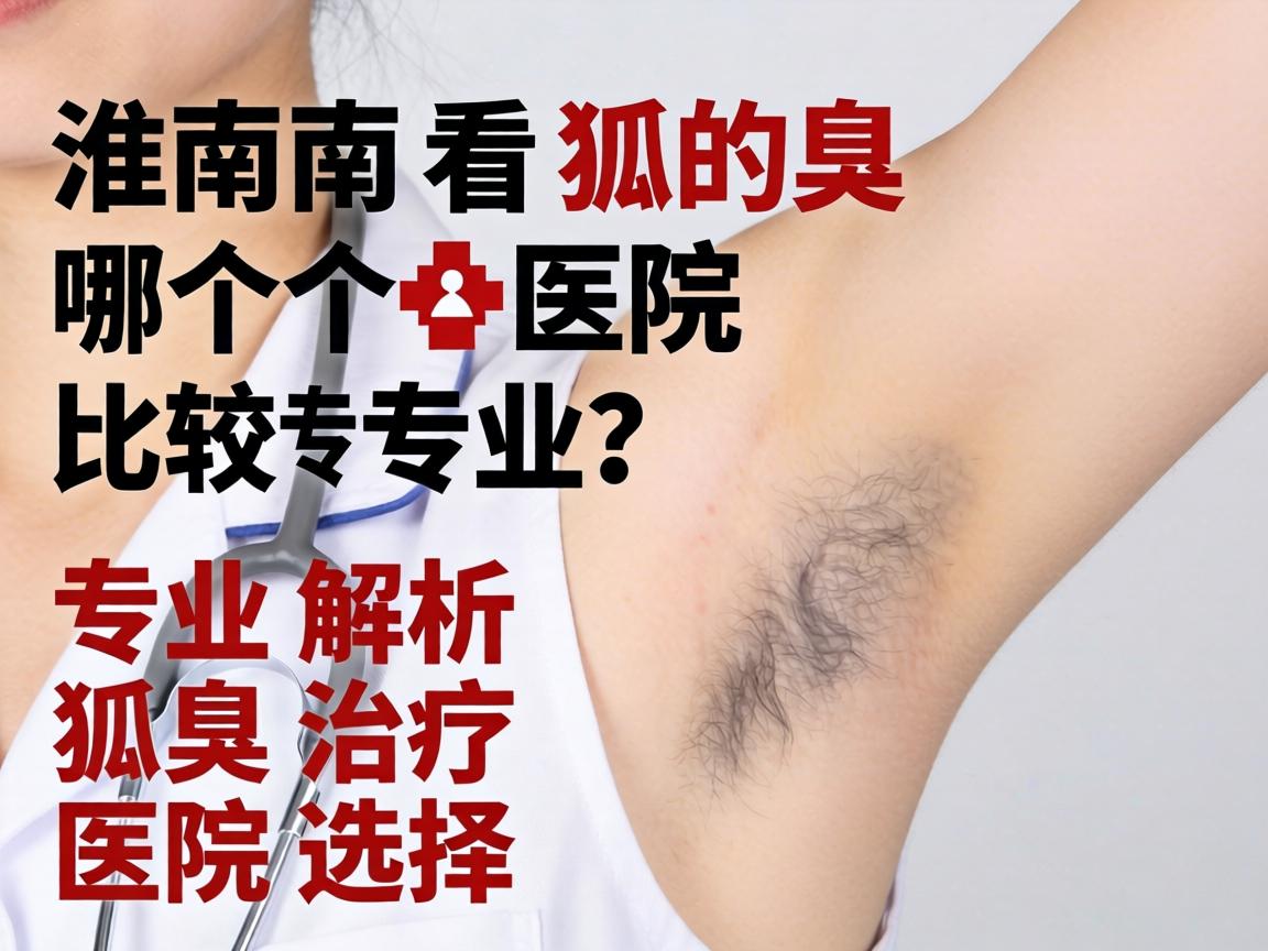 淮南看狐臭哪个医院比较专业？专业解析狐臭治疗医院选择
