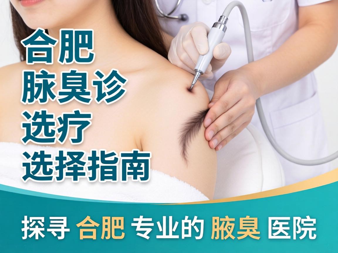 合肥腋臭诊疗选择指南,探寻合肥专业的腋臭医院 合肥腋臭诊疗选择指南,探寻合肥专业的腋臭医院