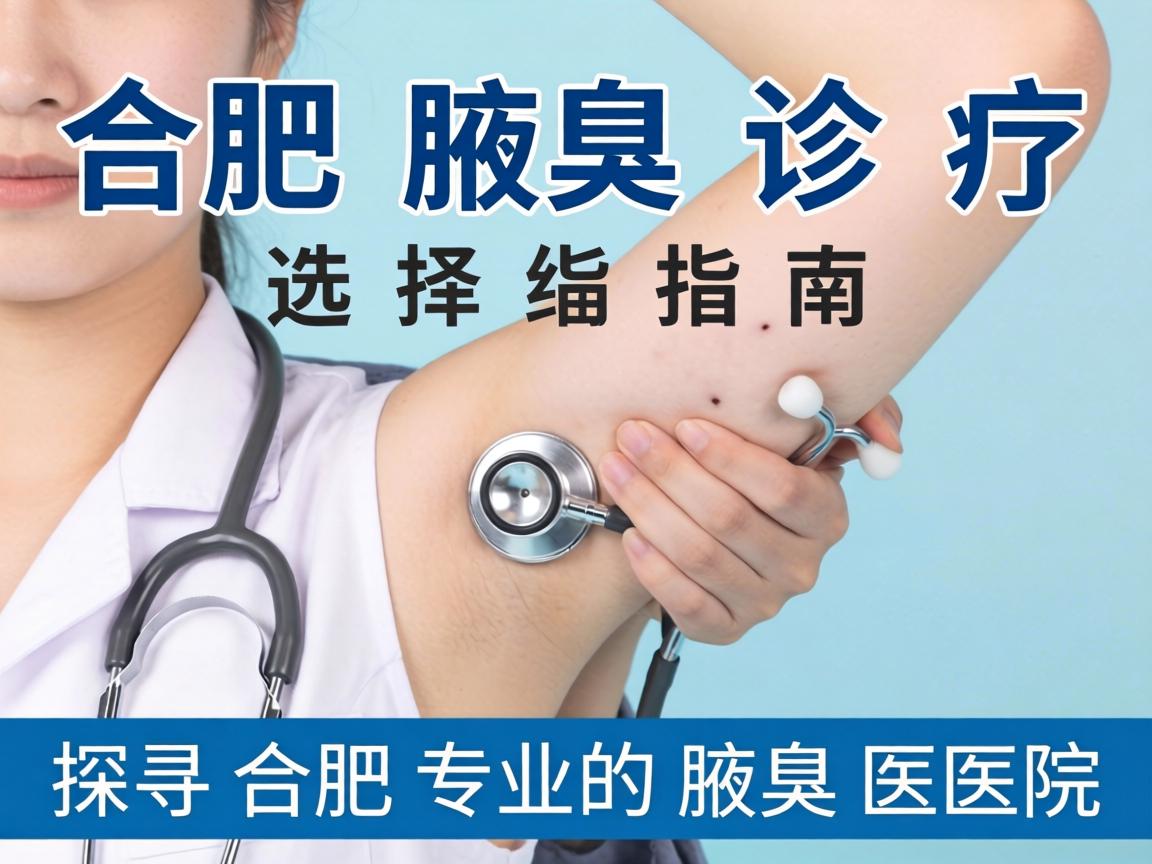 合肥腋臭诊疗选择指南,探寻合肥专业的腋臭医院 合肥腋臭诊疗选择指南,探寻合肥专业的腋臭医院