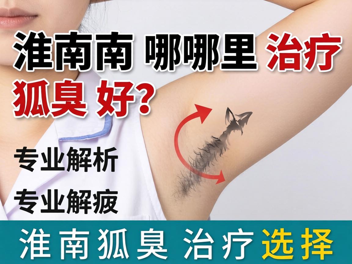 淮南哪里治疗狐臭好？专业解析淮南狐臭治疗选择