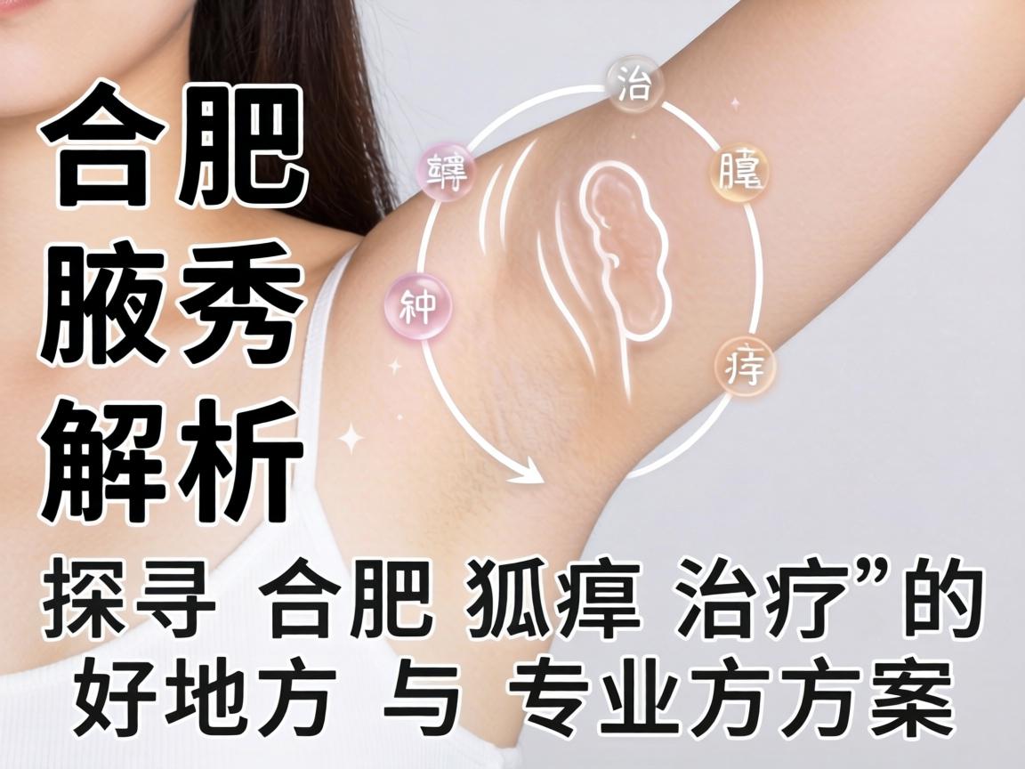 合肥腋秀解析，探寻合肥狐臭治疗的好地方与专业方案