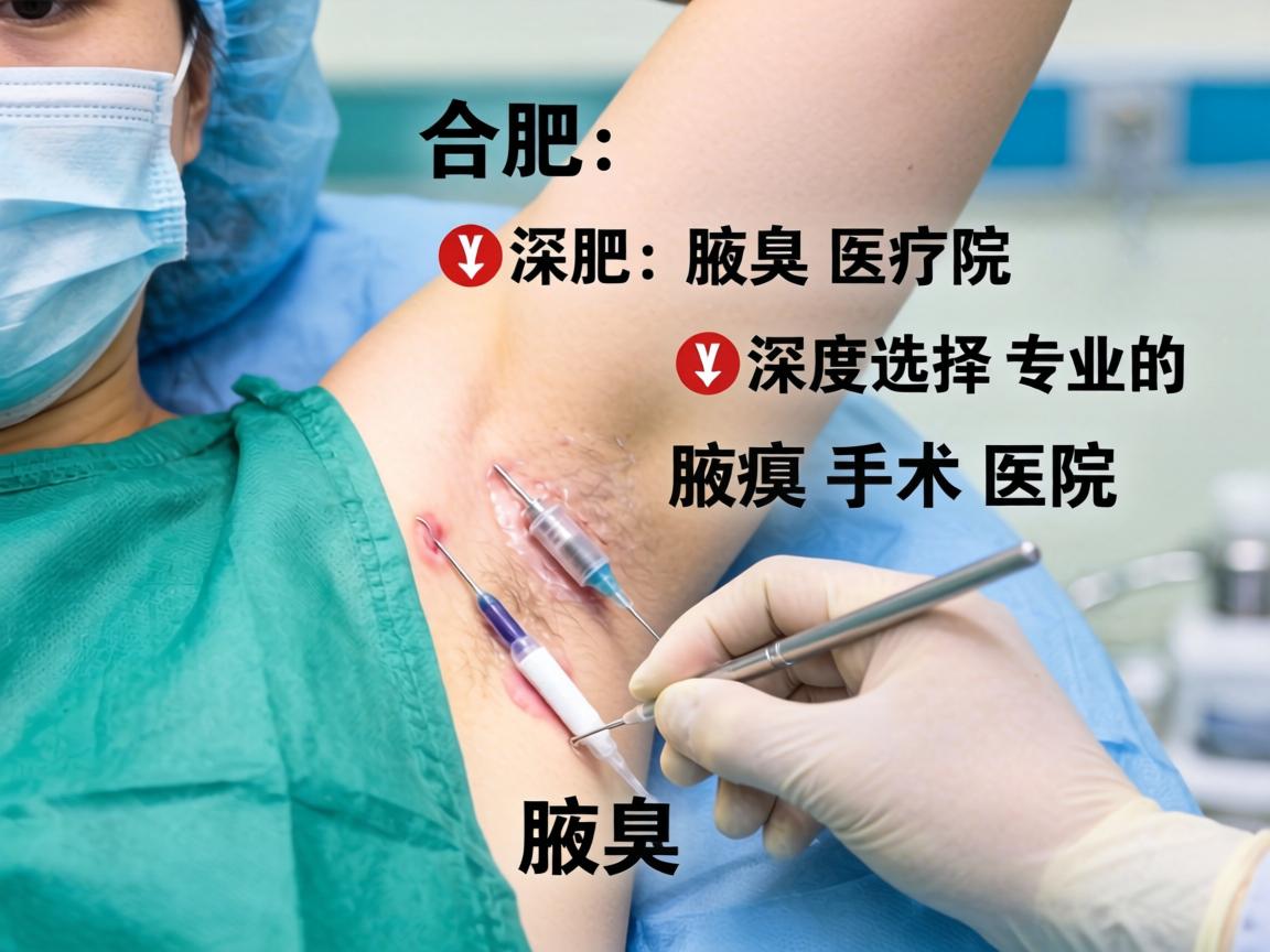 合肥腋臭手术医院深度解析，如何选择专业的腋臭手术医院