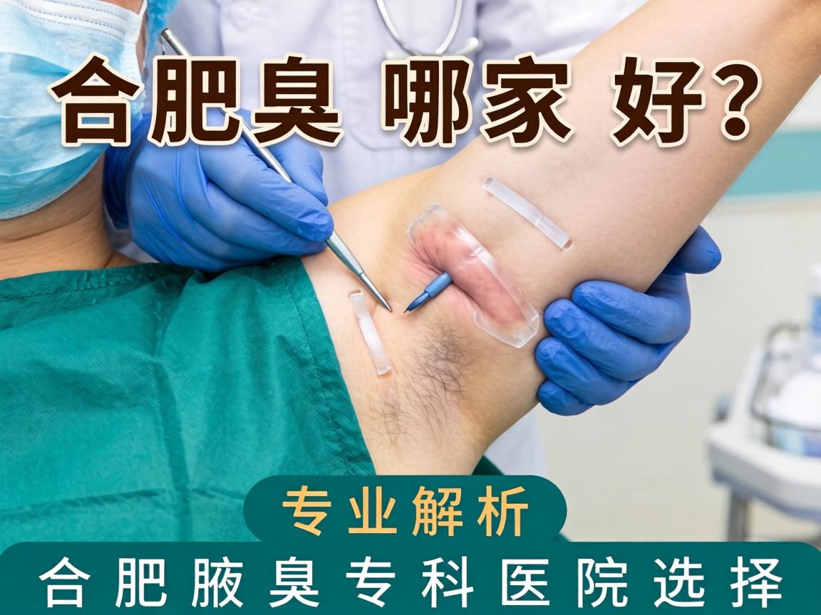 合肥腋臭手术哪家好？专业解析合肥腋臭专科医院选择
