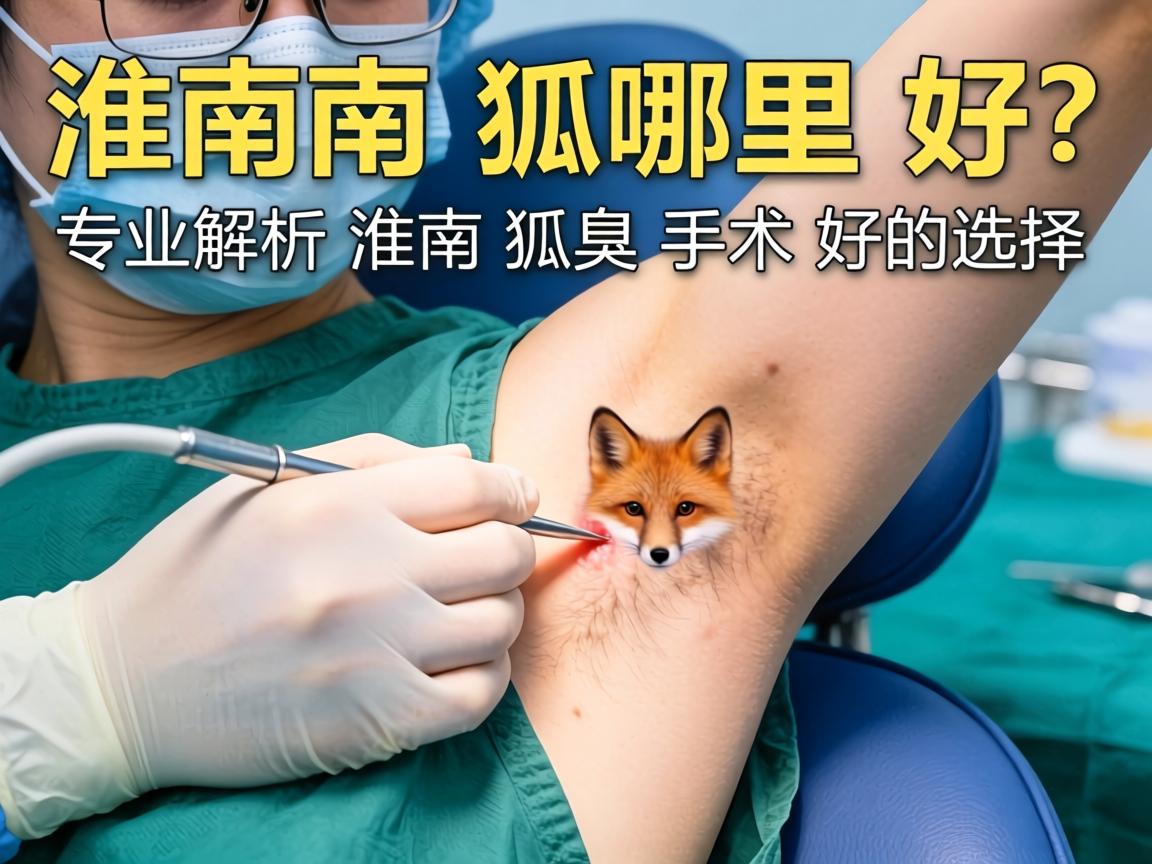 淮南狐臭手术哪里好？专业解析淮南狐臭手术好的选择