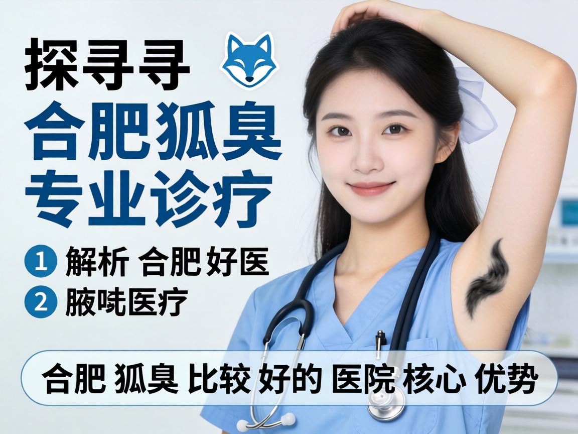 探寻合肥狐臭专业诊疗，解析合肥狐臭比较好的医院核心优势
