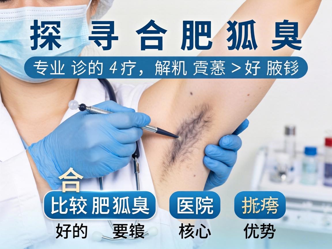 探寻合肥狐臭专业诊疗，解析合肥狐臭比较好的医院核心优势