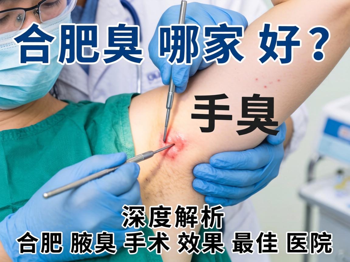 合肥腋臭手术哪家好？深度解析合肥腋臭手术效果最佳医院
