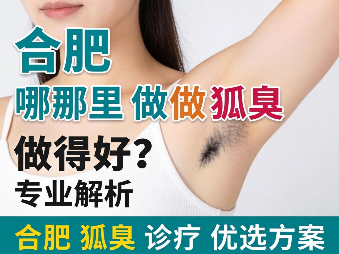 合肥哪里做狐臭做得好？专业解析合肥狐臭诊疗优选方案