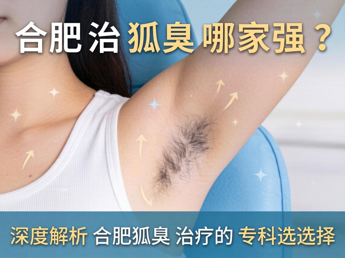 合肥治狐臭哪家强？深度解析合肥狐臭治疗的专科选择