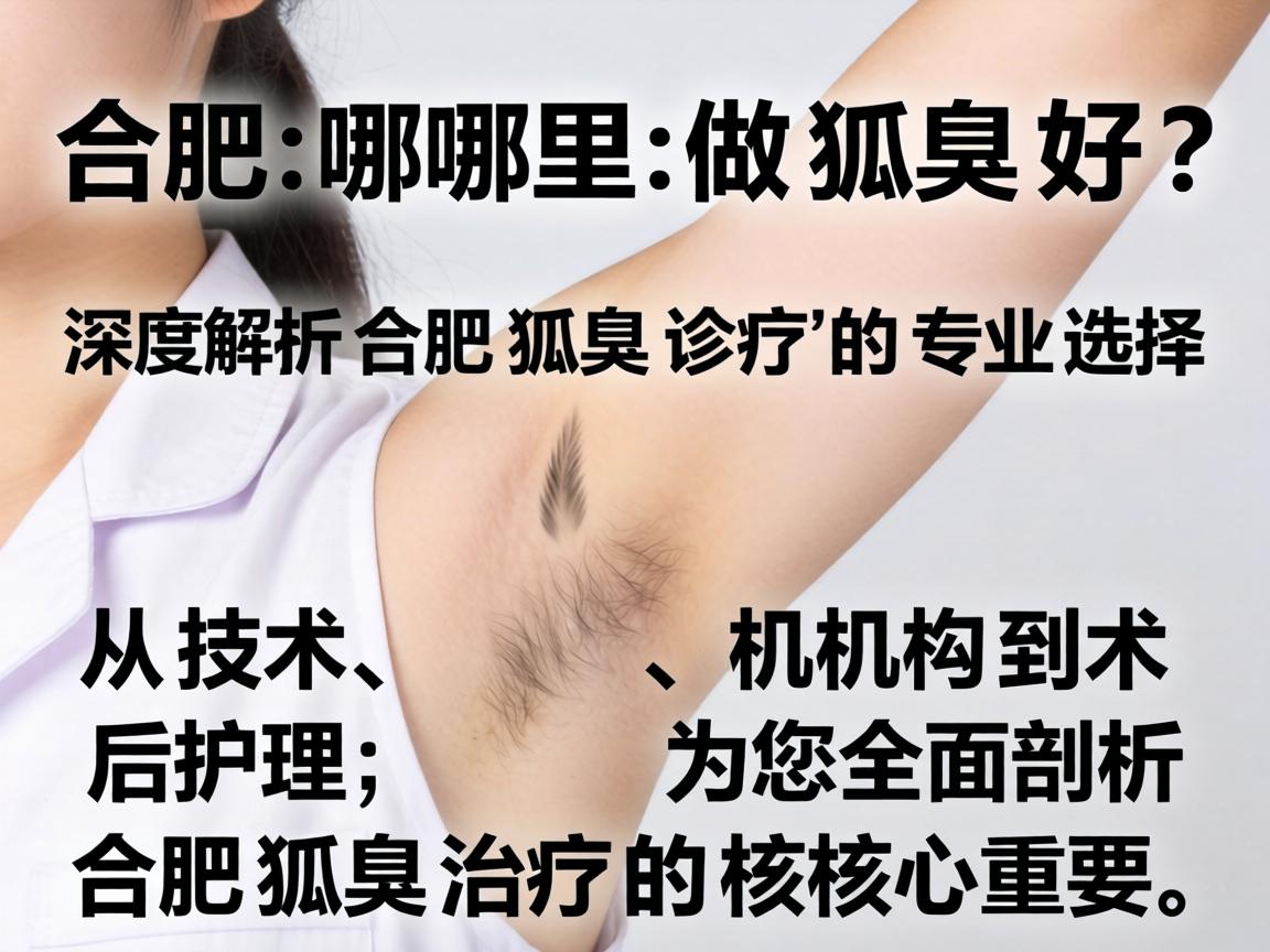 合肥哪里做狐臭好？深度解析合肥狐臭诊疗的专业选择
从技术、机构到术后护理，为您全面剖析合肥狐臭治疗的核心要点