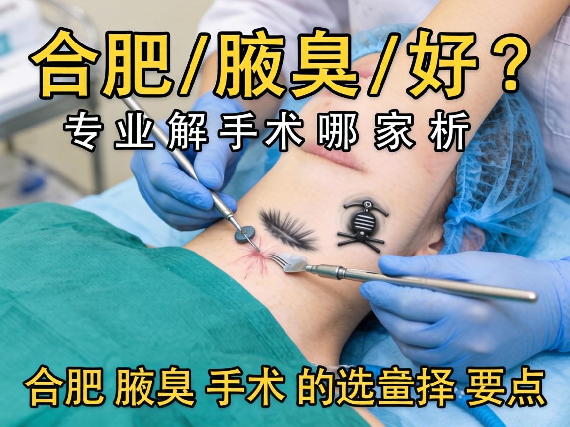 合肥腋臭手术哪家好?专业解析合肥腋臭手术的选择要点 合肥腋臭手术哪家好?专业解析合肥腋臭手术的选择要点