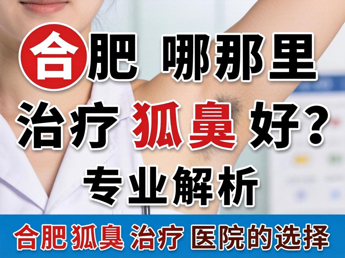 合肥哪里治疗狐臭好?专业解析合肥狐臭治疗医院的选择 合肥哪里治疗狐臭好?专业解析合肥狐臭治疗医院的选择