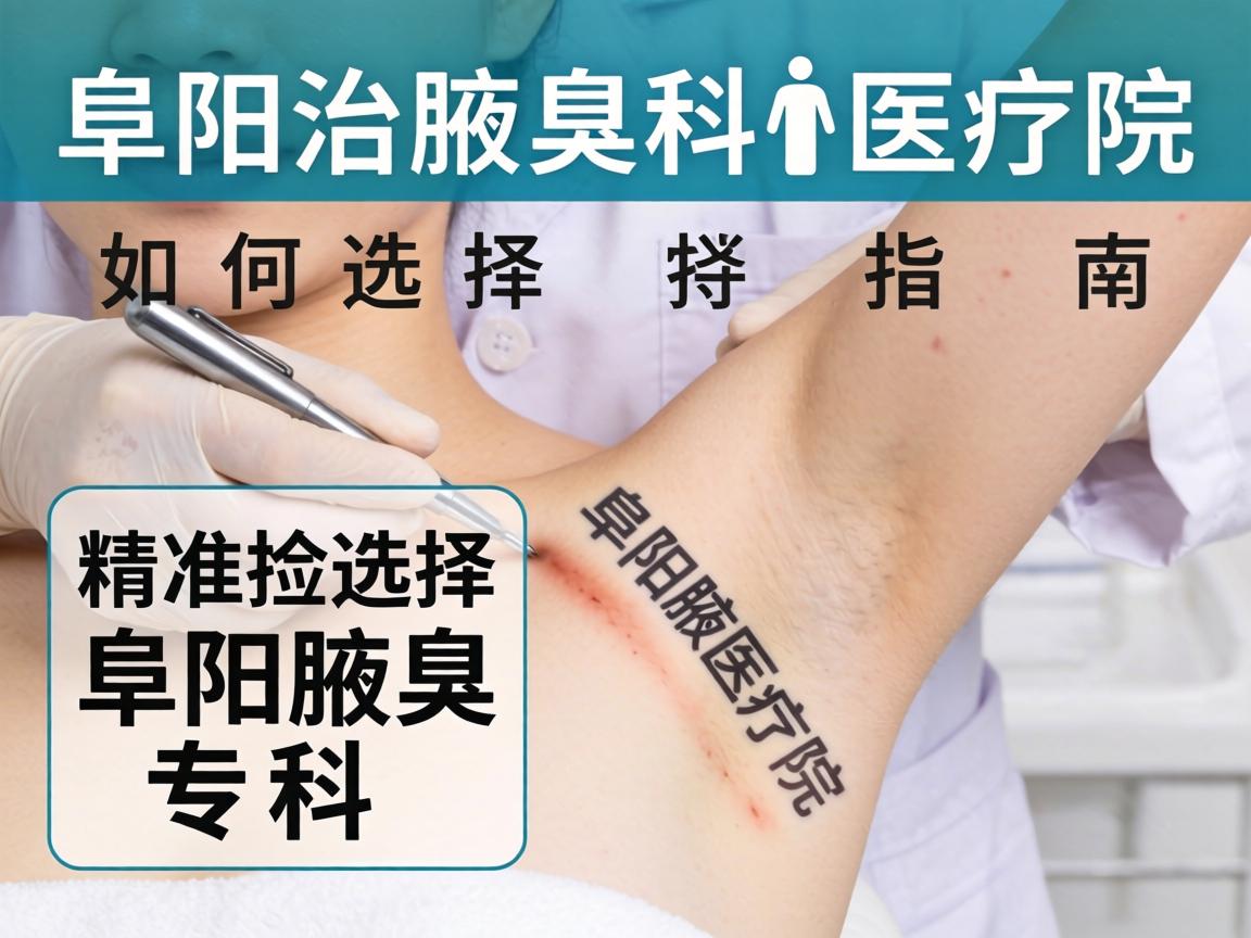 阜阳治腋臭科医院选择指南,如何精准选择阜阳腋臭专科 阜阳治腋臭科医院选择指南,如何精准选择阜阳腋臭专科