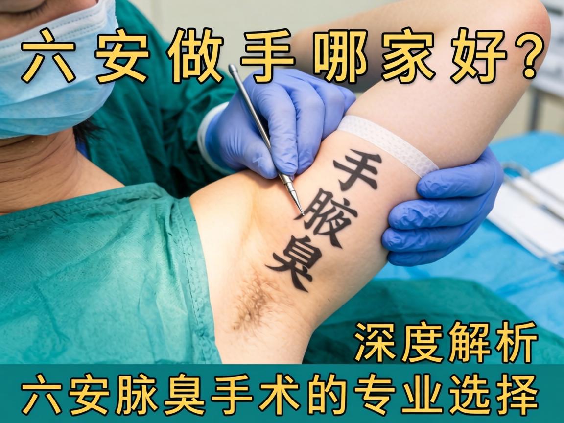 六安做腋臭手术哪家好？深度解析六安腋臭手术的专业选择