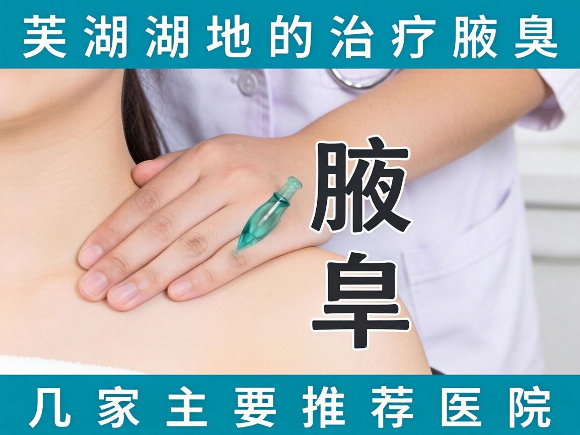 以下是芜湖地区治疗腋臭的几家主要推荐医院