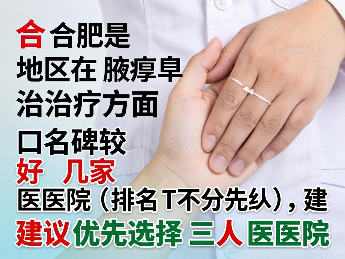以下是合肥地区在腋臭治疗方面口碑较好的几家医院（排名不分先后，建议优先选择三甲医院）