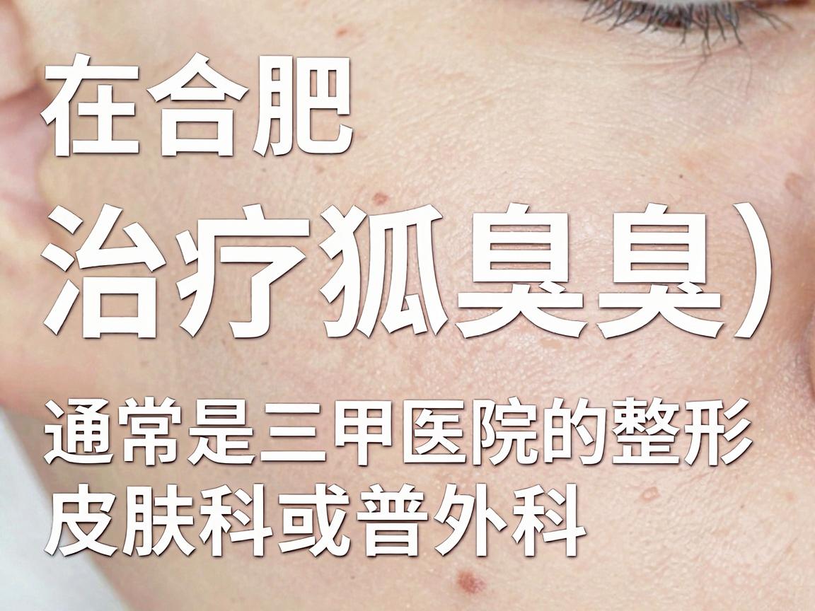 在合肥，治疗狐臭（腋臭）比较权威且经验丰富的医院通常是三甲医院的整形美容科、皮肤科或普外科。以下是几家在合肥口碑较好的医院及其对应的科室，供你参考