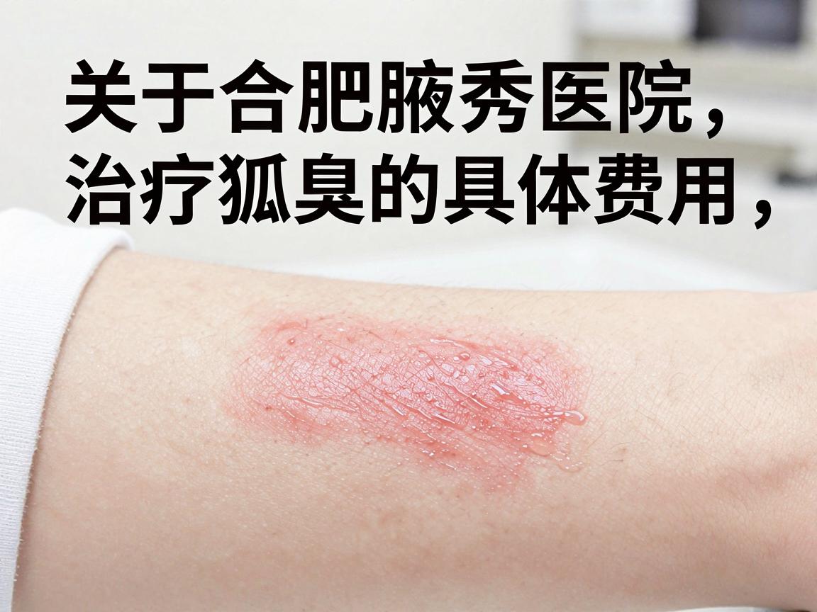 关于合肥腋秀医院治疗狐臭的具体费用，由于医疗价格会受手术方式、病情严重程度、是否有医保以及医院当时的优惠活动等多种因素影响，建议你通过以下方式获取最准确的报价