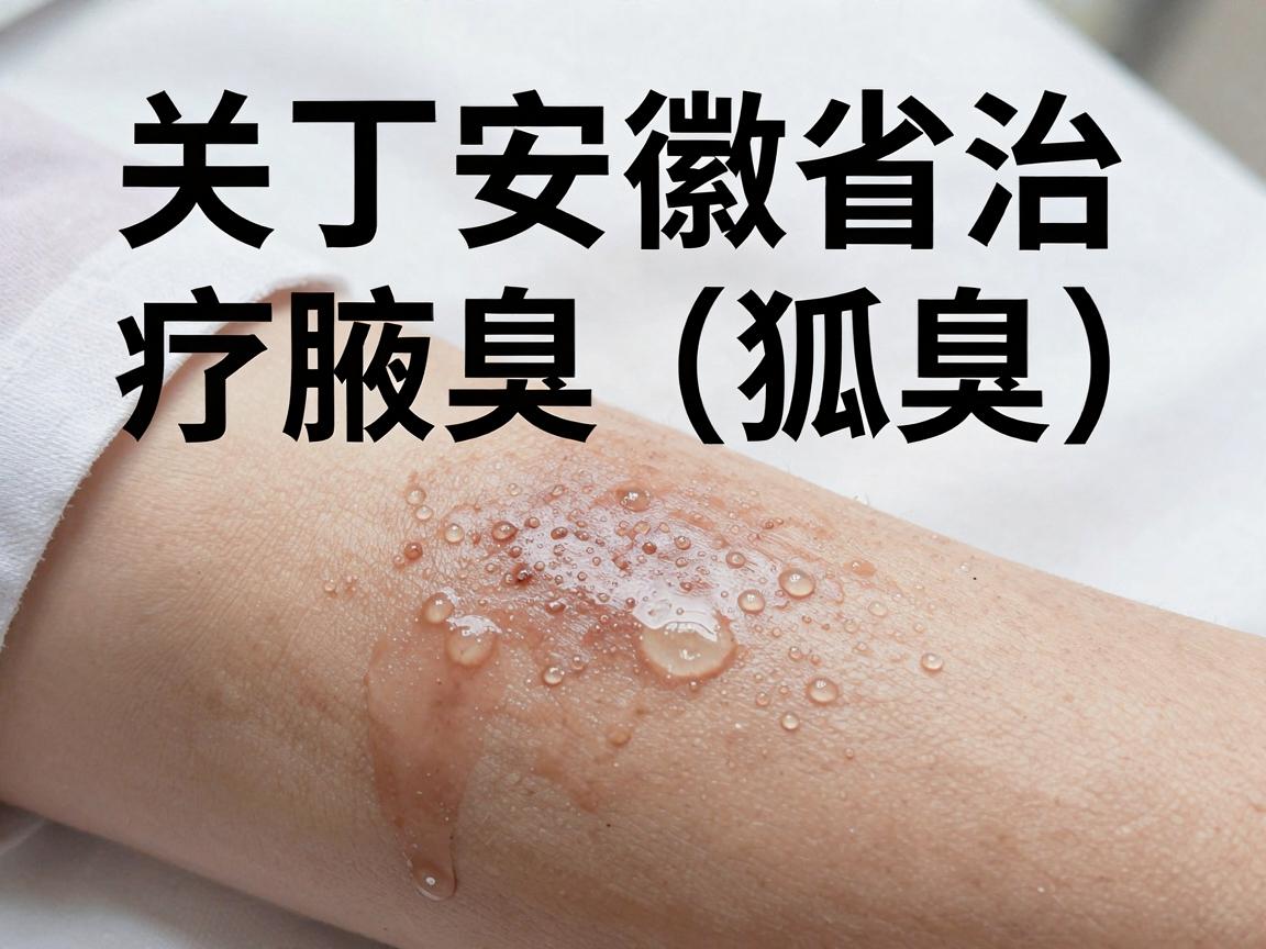 关于安徽省治疗腋臭（狐臭）的医院选择，需要提醒你，我无法直接推荐具体的某一家医院，也无法提供医疗诊断。医疗选择具有很强的个体差异性，且医院等级、医生专长和患者评价会随时间变化