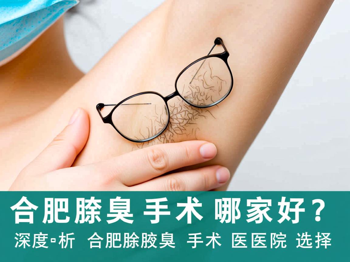 合肥除腋臭手术哪家好？深度解析合肥除腋臭手术医院选择