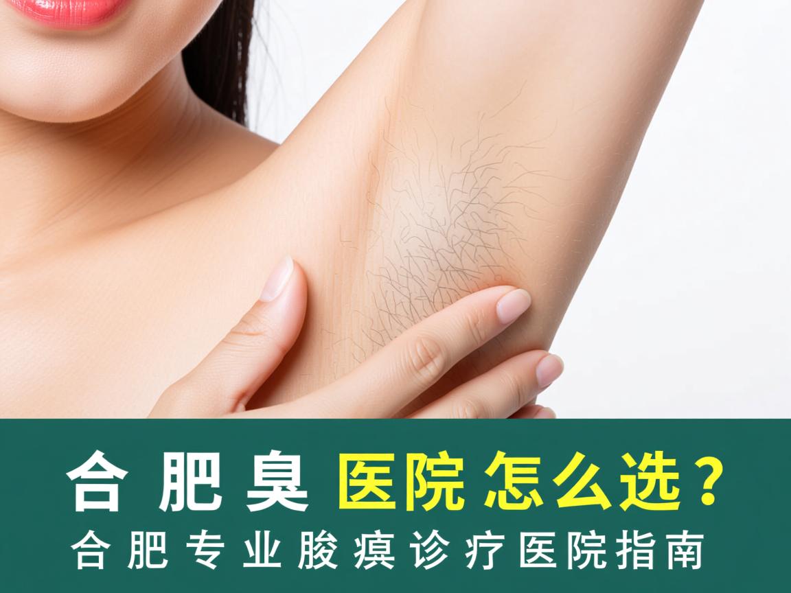 合肥腋臭医院怎么选？合肥专业腋臭诊疗医院指南
