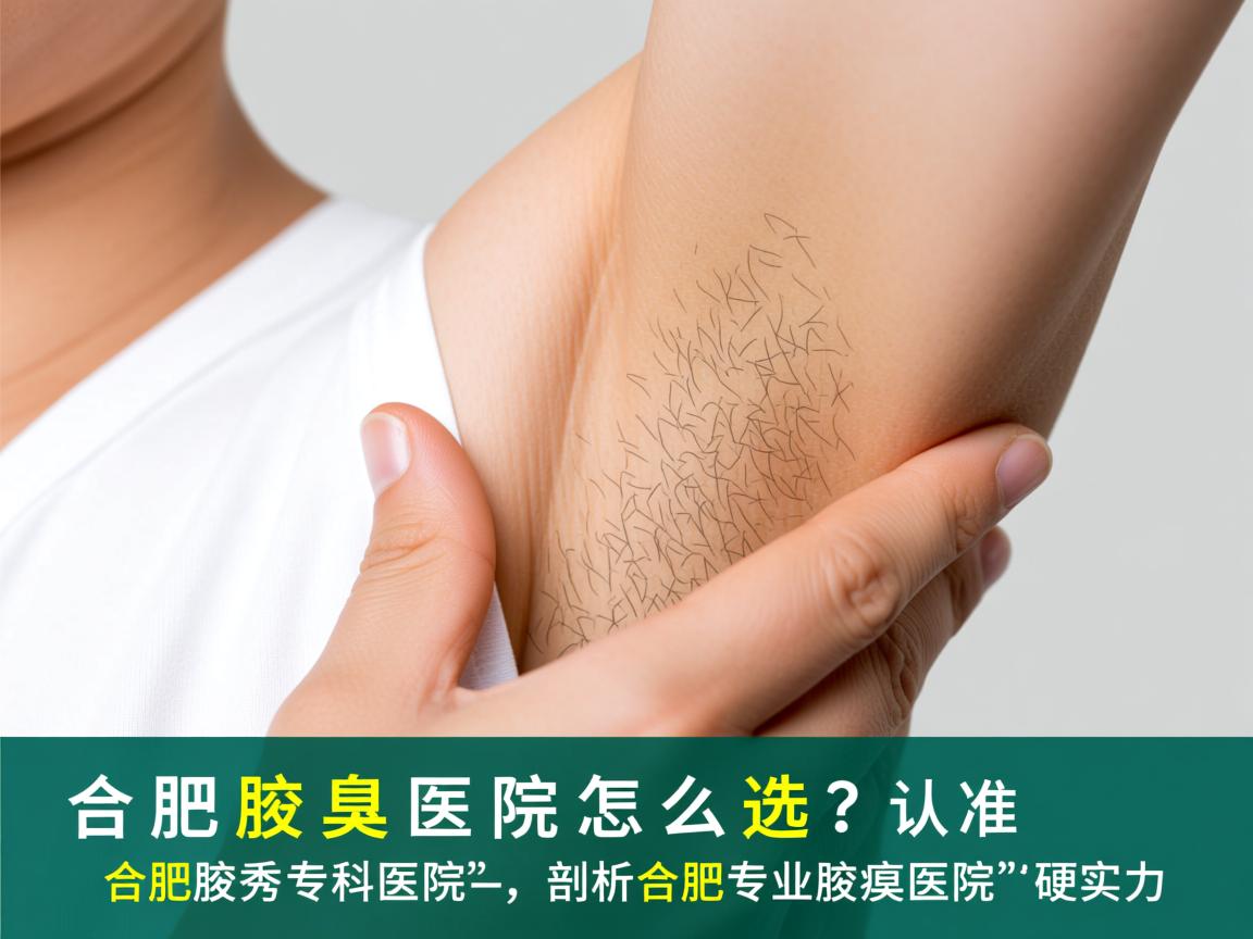 合肥腋臭医院怎么选？认准合肥腋秀专科医院，剖析合肥专业腋臭医院的硬实力