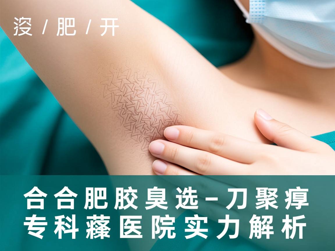合肥腋臭开刀医院选择指南，聚焦合肥腋臭专科医院实力解析