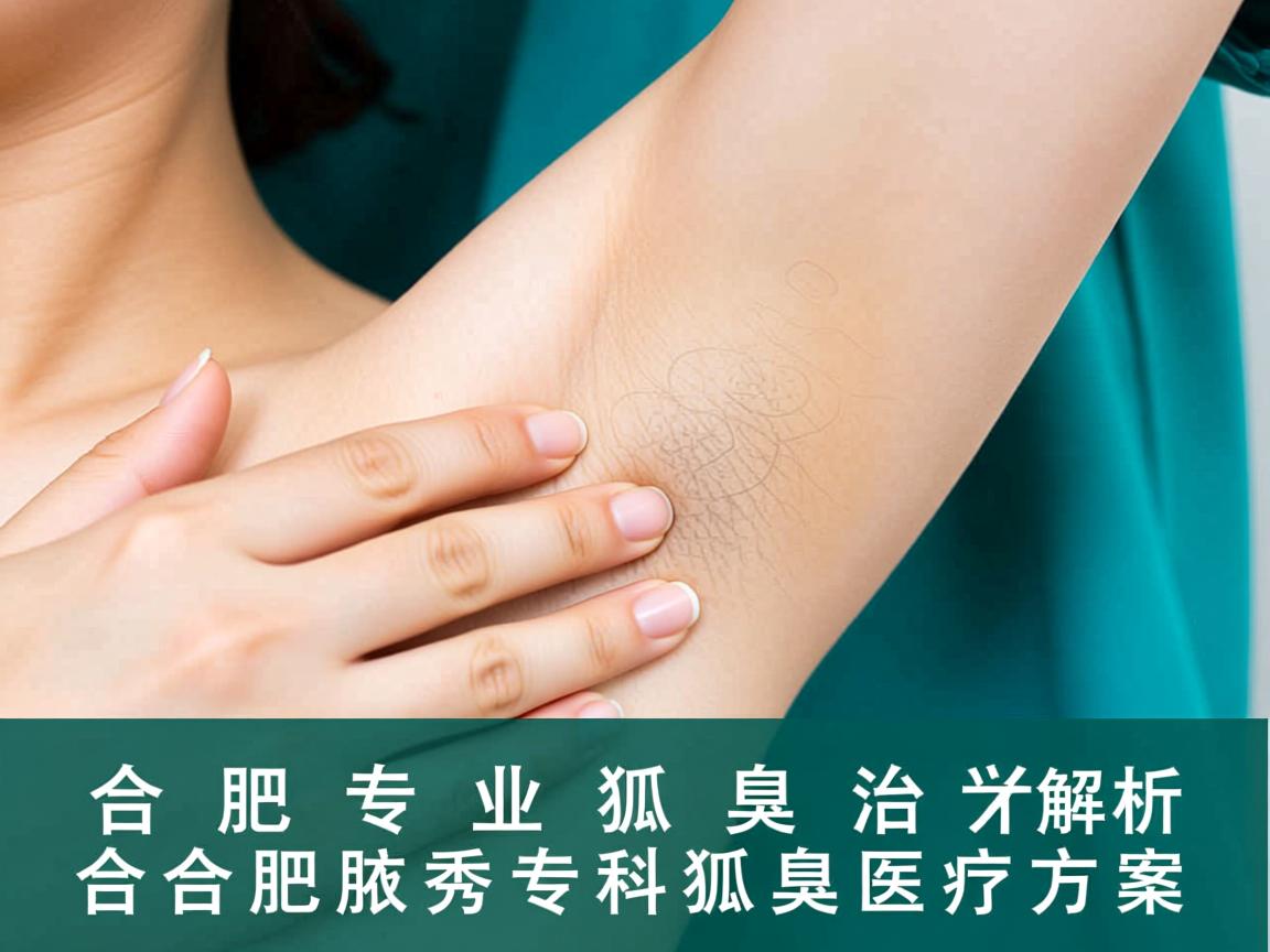 合肥专业狐臭治疗，解析合肥腋秀专科的狐臭医疗方案