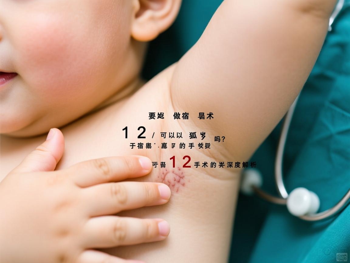 12岁可以做狐臭手术吗？关于宿州12岁狐臭手术的深度解析