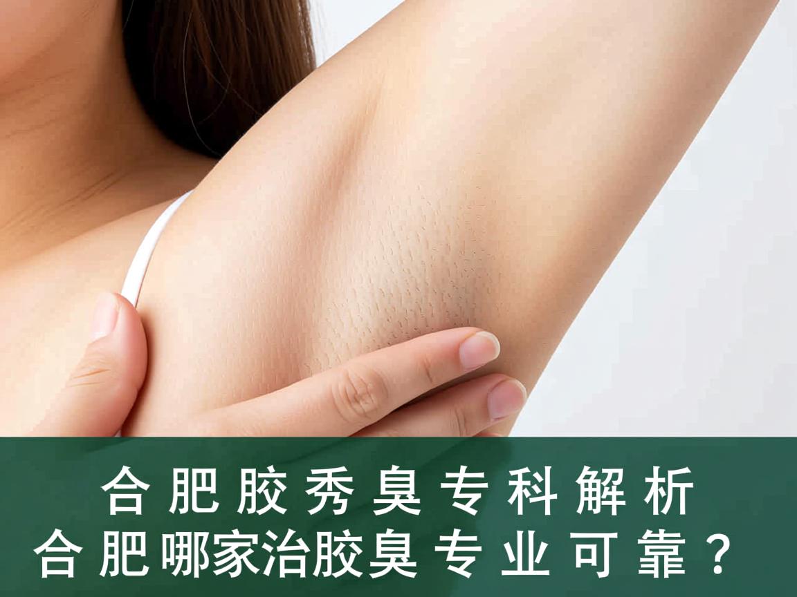 合肥腋秀腋臭专科解析，合肥哪家治腋臭专业可靠？