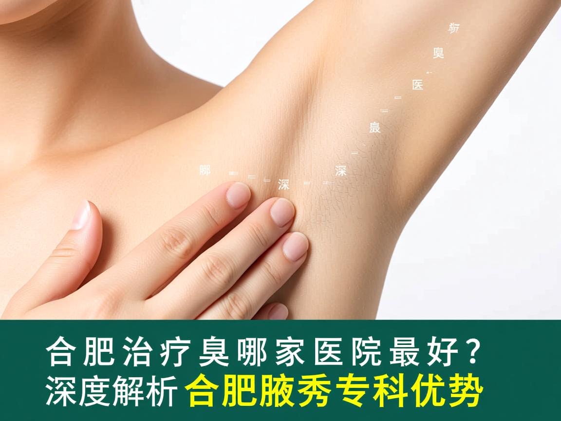 合肥治疗腋臭哪家医院最好？深度解析合肥腋秀专科优势